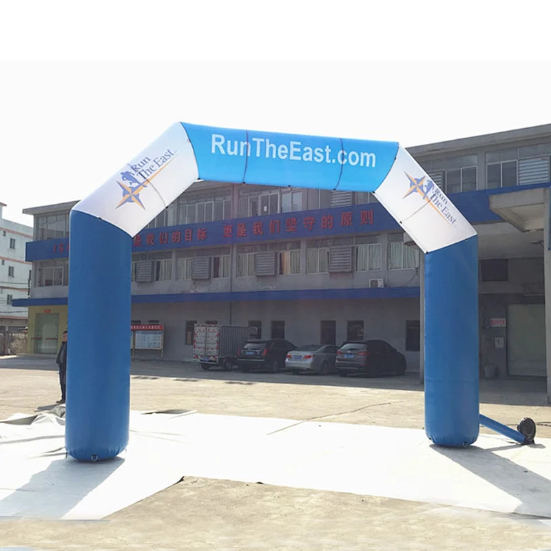 Outdoor Event Promotional Archway Airtight Start Finish Inflatable Entrance Arch