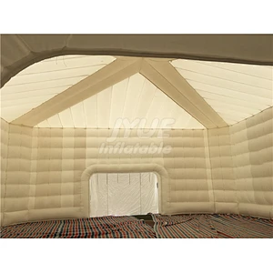 Outdoor White Inflatable Air Cube Tent Wedding Inflatable Party Tent For Event