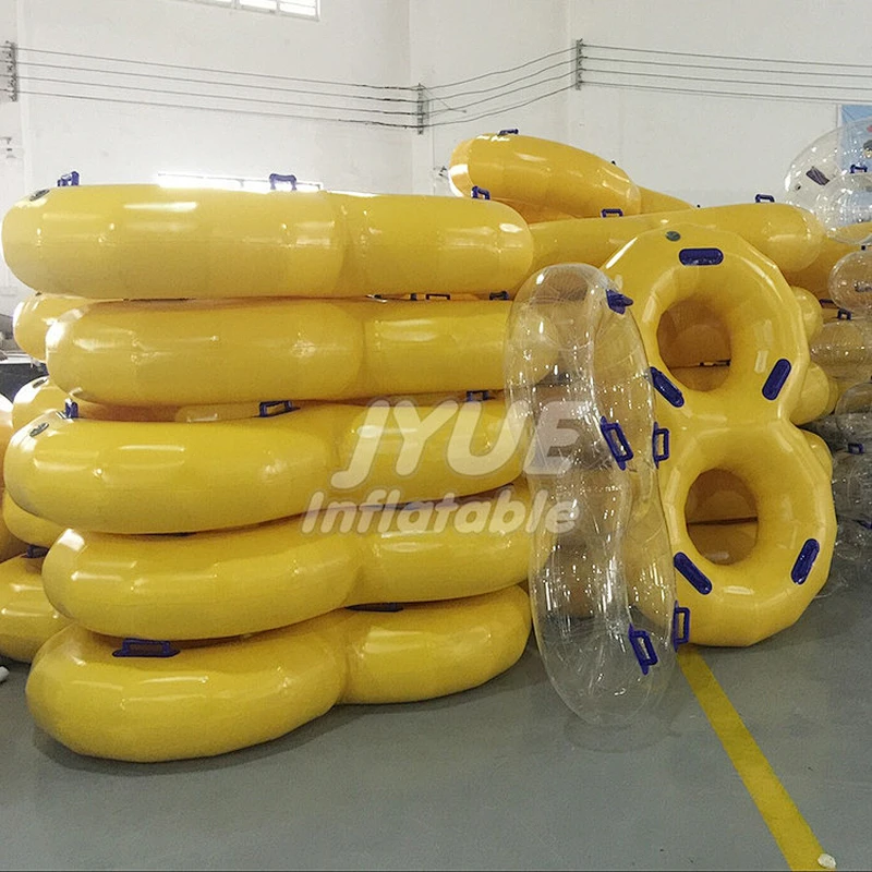 Sport Fiberglass Water Slide Double Tubes Aqua Park Tube Pool Floater