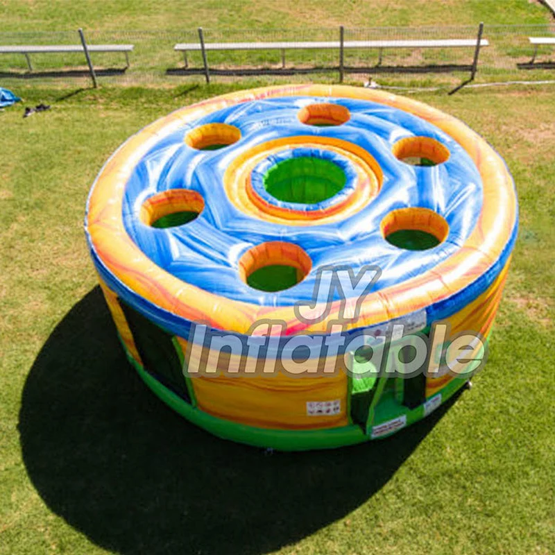 Adults Outdoor Interactive Super Fun Whack A Mole Inflatable Team Game For Company or Group Activity