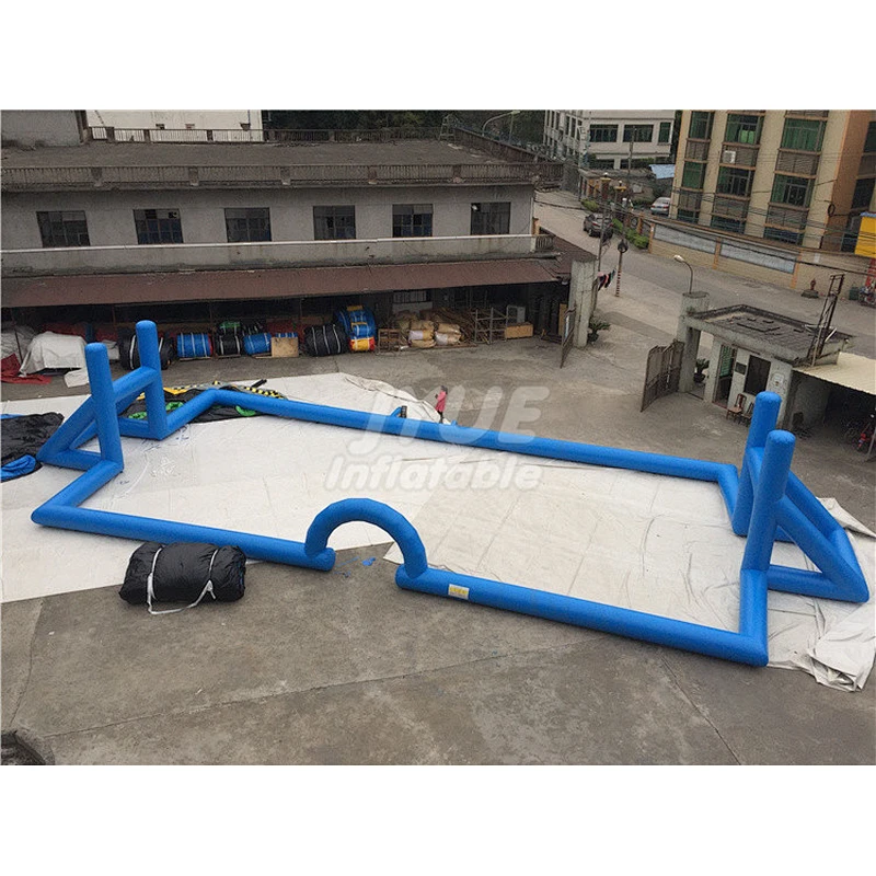 Crazy Portable Inflatable Rugby Field Rugby Pitch Football Pitch For Rugby Goal Post
