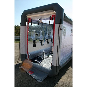 Transparent Tunnel Atomization Misting Disinfection Tent Inflatable Fogging Disinfectent Tent