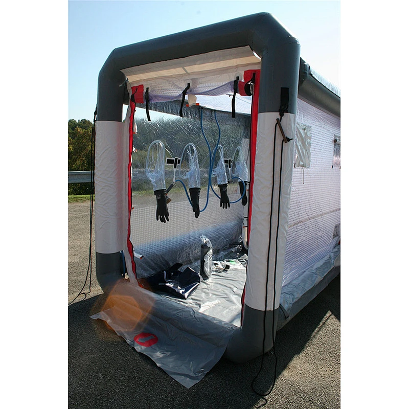 Transparent Tunnel Atomization Misting Disinfection Tent Inflatable Fogging Disinfectent Tent