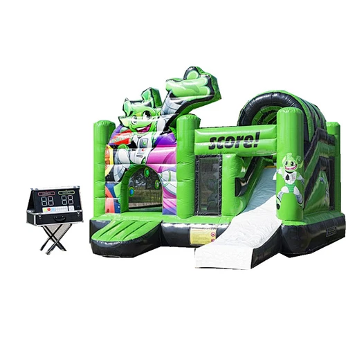Inflatable Interactive Combo Jumper/ Race Game Fighting Game Challenge Toys Interactive Game For Play