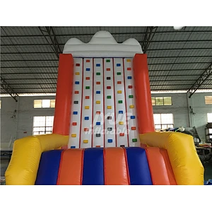 Adults And Kids Funny Sport Game Mobile Outdoor Inflatable Climbing Wall Price