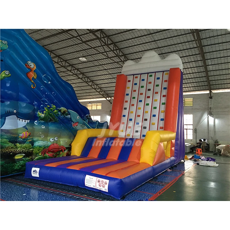 Adults And Kids Funny Sport Game Mobile Outdoor Inflatable Climbing Wall Price