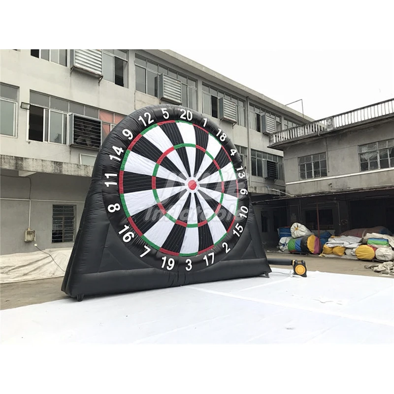 Airtight Sticker Shooting Inflatable Foot Dart Board Soccer Target Sport Game