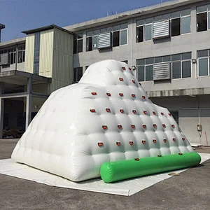 Aqua Park Sport Game Lake Toys Inflatable Iceberg Water Toy For Climbing