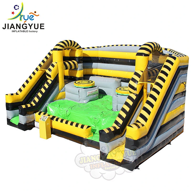 Exciting Mechanical Interactive  Inflatable Battle Zone For Kids And Adults Inflatable Jousting Arena 8mx8.5m