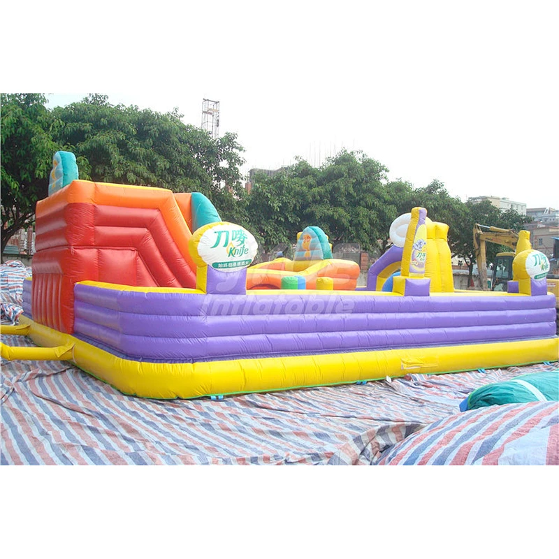Factory Sale Price Jumpers Playhouse Bounce Indoor Inflatable Park Playground For Sale