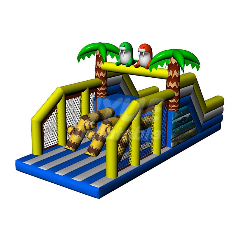 Chinese Suppliers High Quality Outdoor Use Inflatable Obstacle Course Equipment for Kids and Adults for Sale