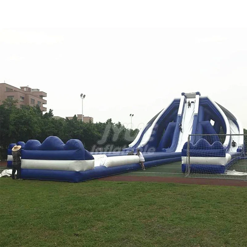 Outdoor Commercial Inflatable Water Slides China, Adults And Kids Game Big Water Slides For Sale