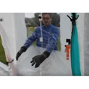 Portable Outdoor Channel Mist Disinfection Spray Tent Medical Disinfecting Tents