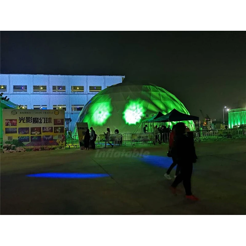 Sport Stadium Or Events Led Light Inflatable Party Dome Tent for Advertising