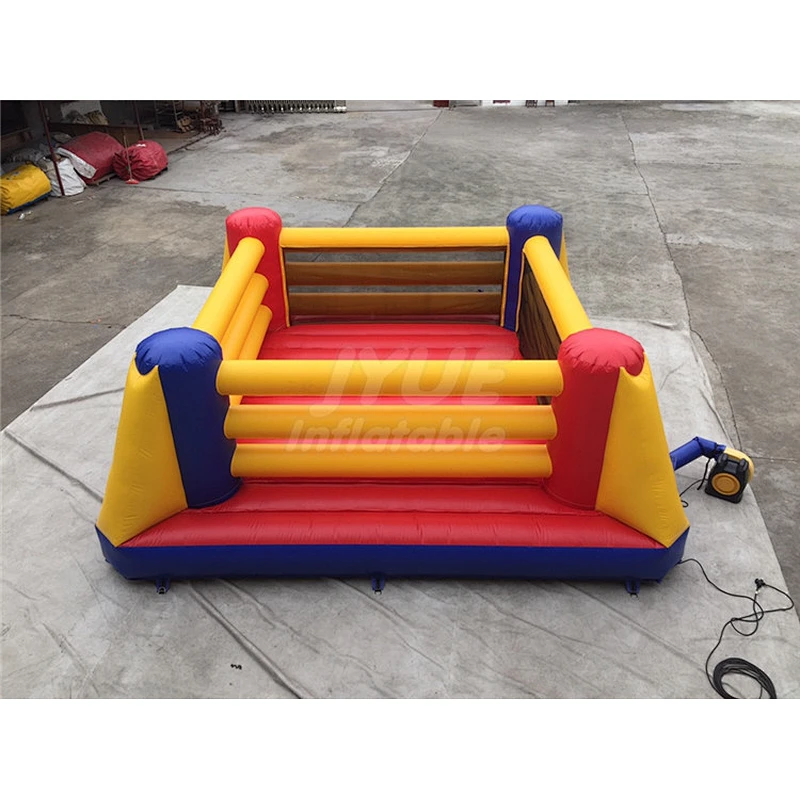 Factory Inflatable Jousting Boxing Ring With Gloves , Inflatable Bouncy Boxing for Kids