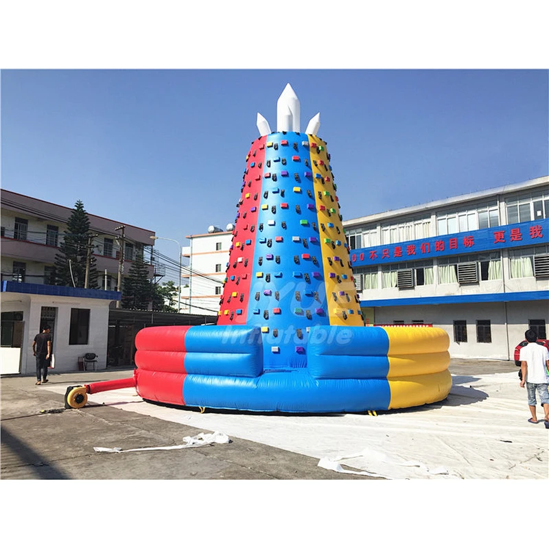 New Giant Inflatable Climbing Wall Inflatable Climbing Tower For Sale