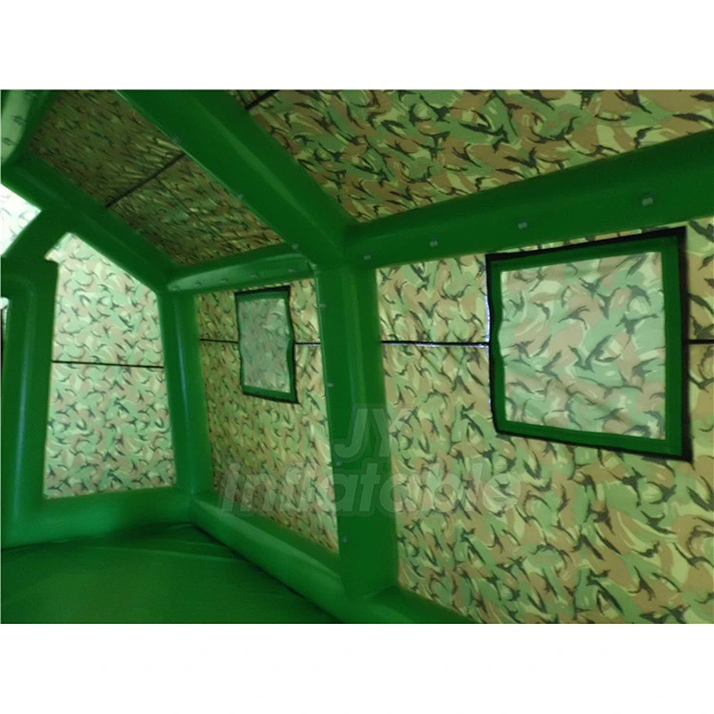 PVC Air Sealed Army Military Inflatable Tent For Emergency Shelter