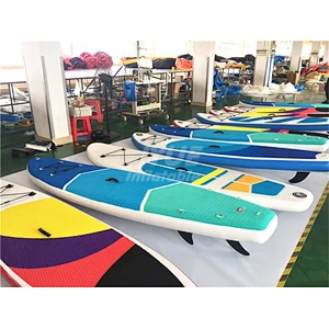 Portable Water Yoga SUP Stand Up Paddle Board All Around Soft Surfing Inflatable Yoga SUP Board