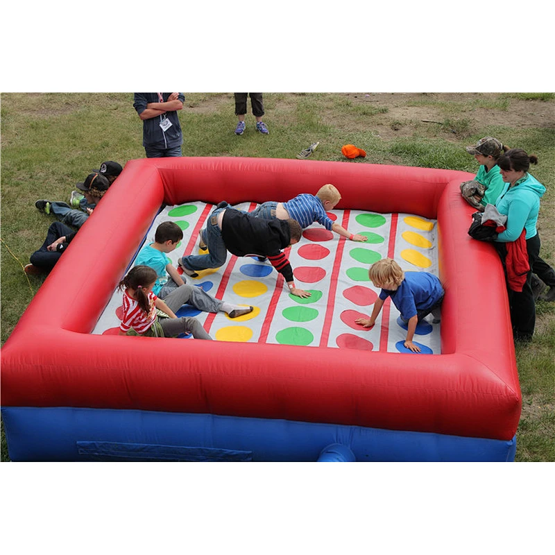 Inflatable Mega Twister Game For Adults  Mattress Jousting Game for Sale