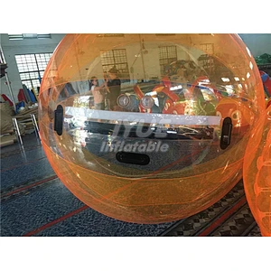 Water Walking Ball Game Zipper Jumbo Kids Walk In Plastic Bubble Ball
