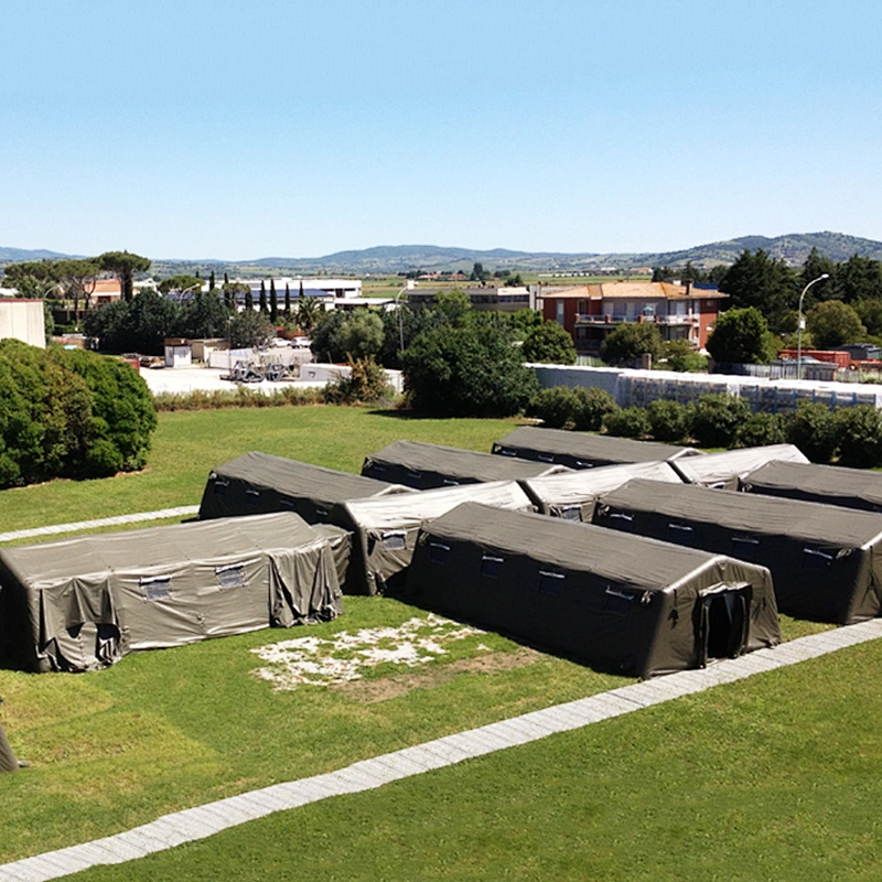 Fireproof Commercial Use Inflatable Army Medical Tent