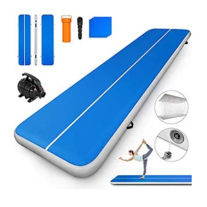 20FT Inflatable Gymnastics Tumble Mats Air Track 6 Meters Air Floor Air Track For Sale