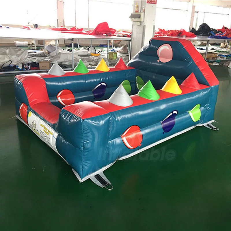 Kids Fun Inflatable Bowling Floating Ball Game Interactive Inflatable Potato Game Air Ball Challenge Game