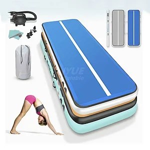 Gymnastics Mat 3m 4m 5m 6m 8m 10m 12m 15m Cheap Inflatable Airtrack Tumbling Gym Air Track