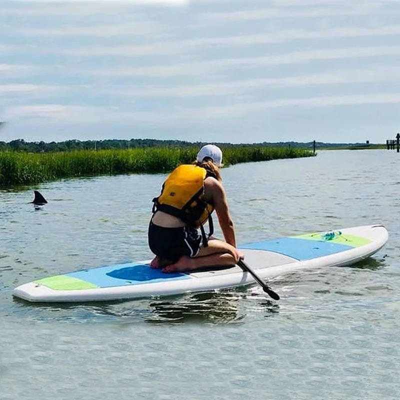 Custom Universal Blue Soft Tech Inflatable Sup Board Paddleboard China