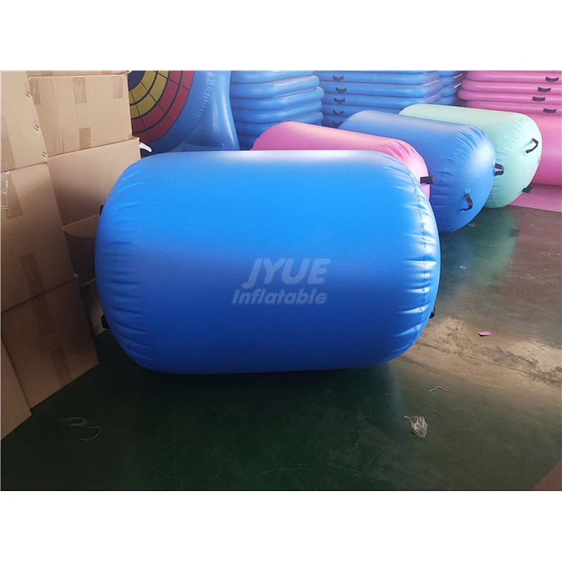 Colorful Inflatable Gymnastics Air Barrel Roller  For Training Air Track Set For Sell