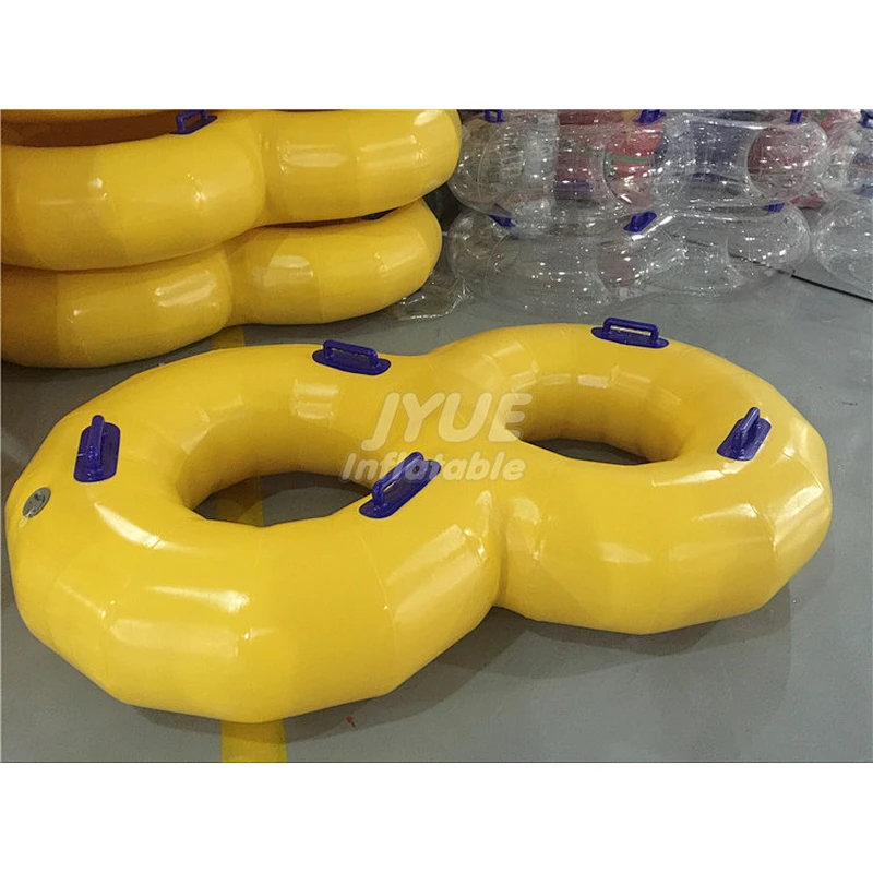 Cheap Fiberglass Water Park Triplet Tube Three Person Water Park Tube For Sale