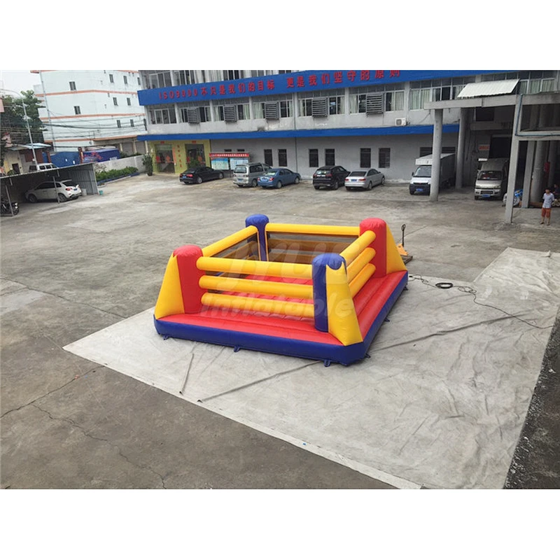 Kids Inflatable Boxing Rings For Sale , Inflatable Wrestling Bouncy Boxing Ring For Funny