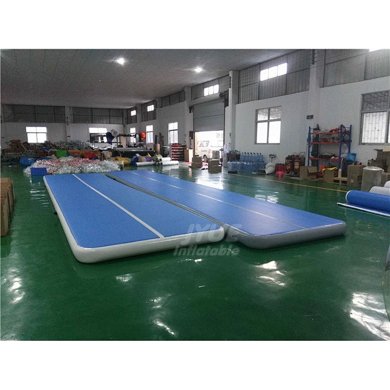 New Design Gym Equipment Fitness Wholesale Customize Size 12m Inflatable Tumble Track Air Mat Airtrack Factory Price