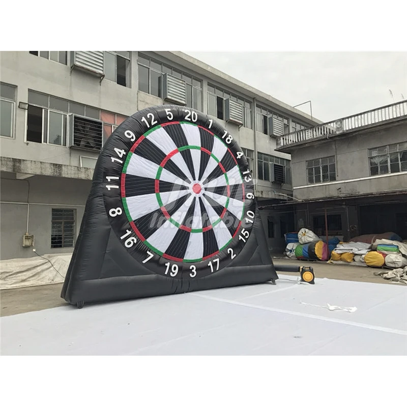 Airtight Sticker Shooting Inflatable Foot Dart Board Soccer Target Sport Game