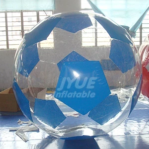 Popular Summer Playing Imported Zipper Inflatable Jumbo Floating PVC Ball Water Walking
