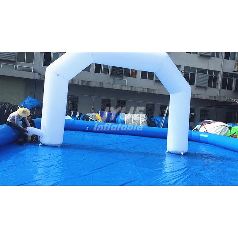 Oxford Cloth Cheap Race Event Sport Inflatable Arch With Air Blower