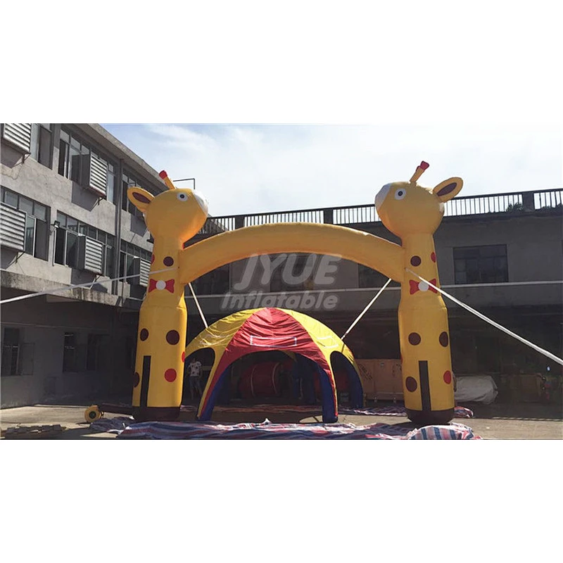 Factory Wholesale Customized Column Sports LED Inflatable Advertising Arch Price