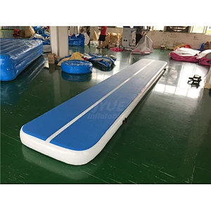 6M Al aire libre de alta calidad pista colchoneta de aire inflable para gimnasia