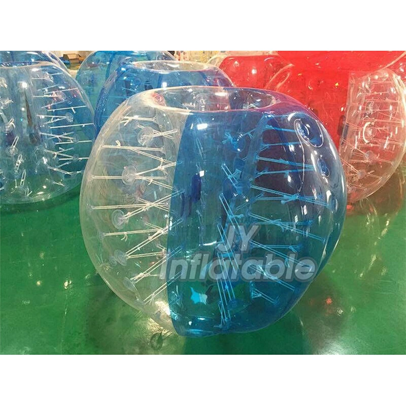 Funny Sport Game  Kids Inflatable Belly Bumper Ball , Adult Human Inflatable Bumper Bubble Ball