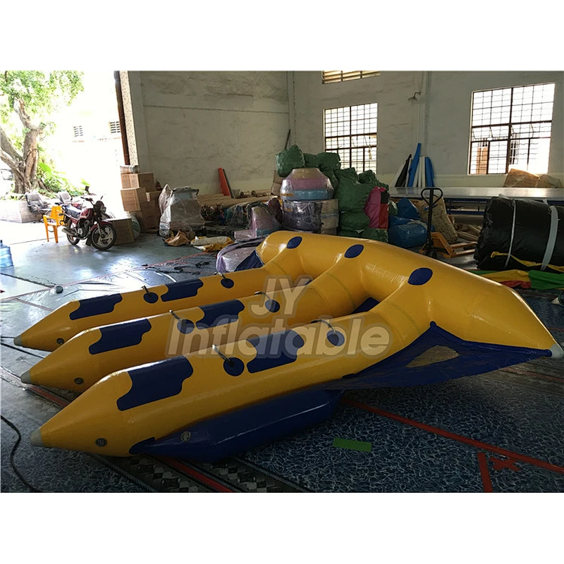 PVC Tarpaulin Inflatable Flying Fish Toys For Jet Ski Water Game Sport Toys