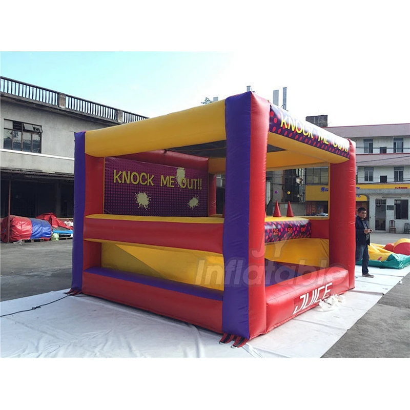 Knock It Off/ Knock Me Out Down Inflatable Archery Hoverball Tag Game For Sale
