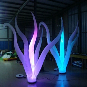 Outdoor Inflatable Light Up Tree Led Tentacle,High Quality Custom Lighting Inflatable Light Up Tree