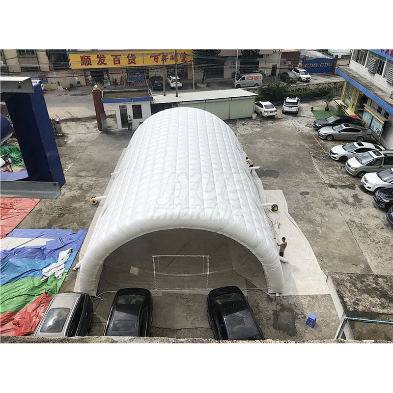 China Factory Custom Outdoor Stage Tent Inflatable White Dome Tent For Rental