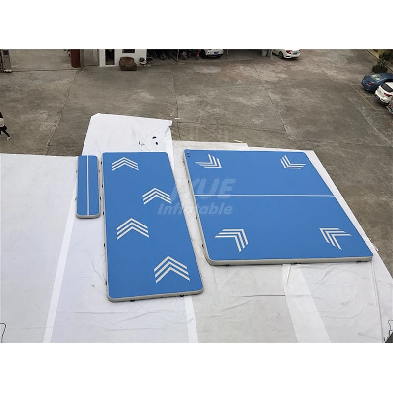 Hand Made Drop Stitch Fabric Exercise Sport Gym Equipment Inflatable Track Slip For Stretching Yoga Cheerleading Martial Arts