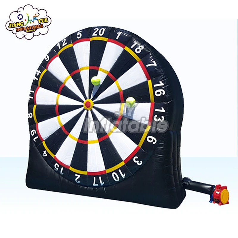 Guangzhou Factory Price Cheap Huge Inflatable Football Dart Board Game , Double Side or One Side Football Dartboard