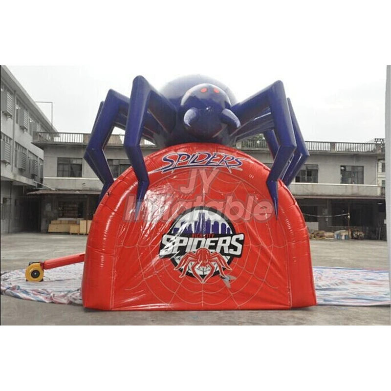 Outdoor Single Spider Air Tent Inflatable Entrance Tunnel Tent For Promotion Party Event
