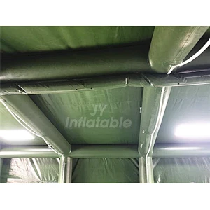 Olive Green Large Inflatable Camouflage Inflatable Military Shelter For Camping