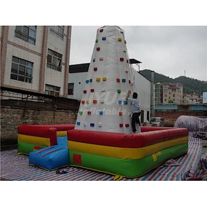Commercial Indoor Playground Sport Game Inflatable Climbing Wall For Kids