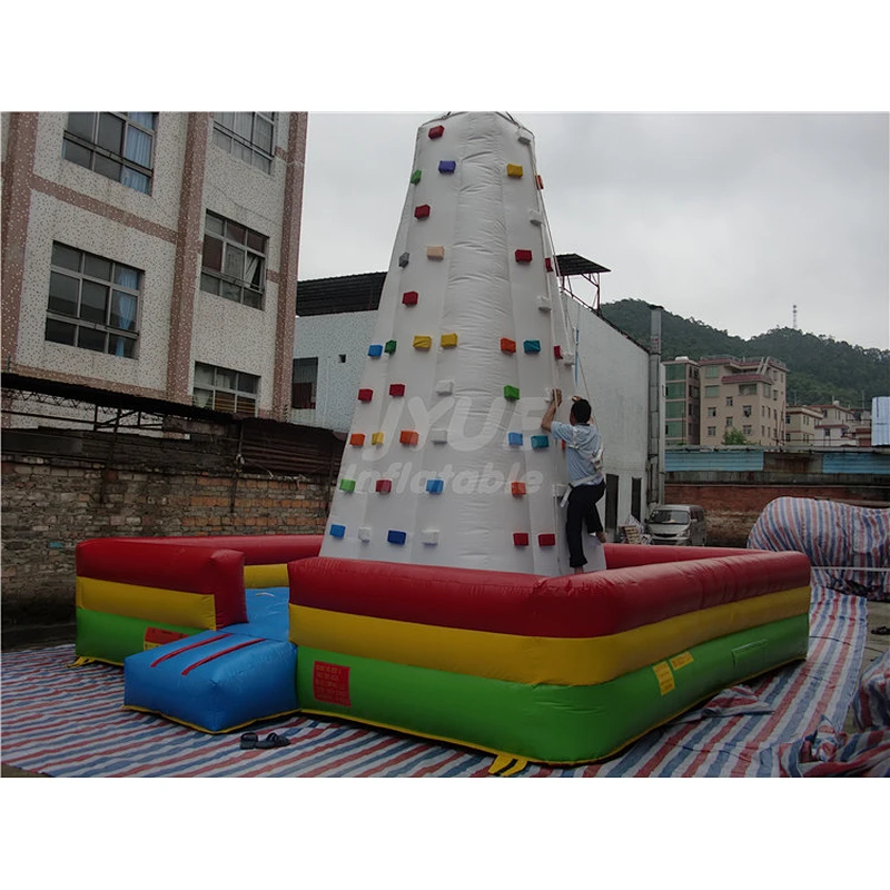 Commercial Indoor Playground Sport Game Inflatable Climbing Wall For Kids