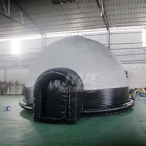 Portable School Dia 6m Inflatable Planetarium Dome Projection Tent With Projector